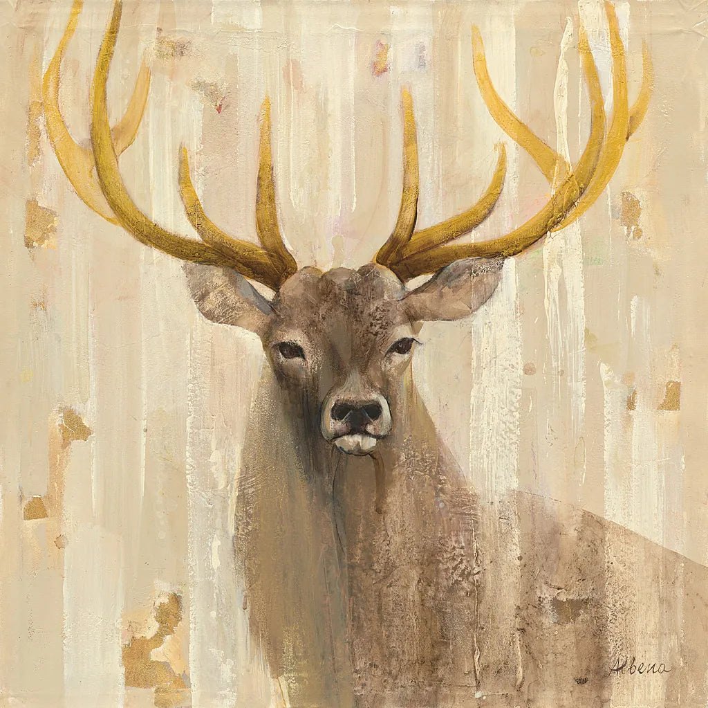 Forest King by Albena Hristova. SKU 23452a. Archival Giclee Fine art print for wall decor.