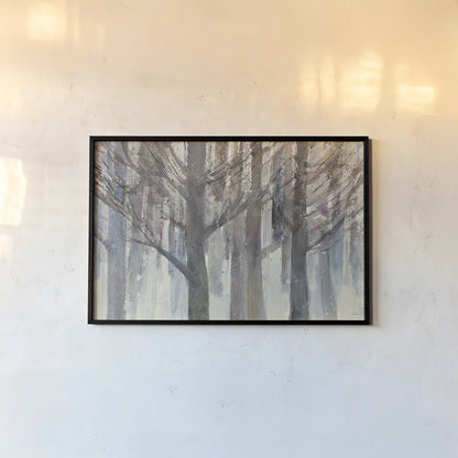 Forest Light by Albena Hristova. shown as a paper print in a black flame. Available as a archival giclee rolled canvas, fine art paper, or poster print. SKU 23822i.