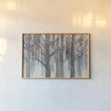 Forest Light by Albena Hristova. shown as a paper print in a natural frame. Available as a archival giclee rolled canvas, fine art paper, or poster print. SKU 23822i.