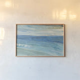 From the Shore by Albena Hristova. shown as a paper print in a natural frame. Available as a archival giclee rolled canvas, fine art paper, or poster print. SKU 46911i.