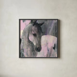 Gallant by Albena Hristova. Shown in a sleek black glass frame for a contemporary gallery look. Available as an archival giclee rolled canvas, fine art paper, or poster print. SKU 41851a.
