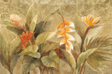 Gilded Tropics by Albena Hristova. SKU 54422i. Archival Giclee Fine art print for wall decor.