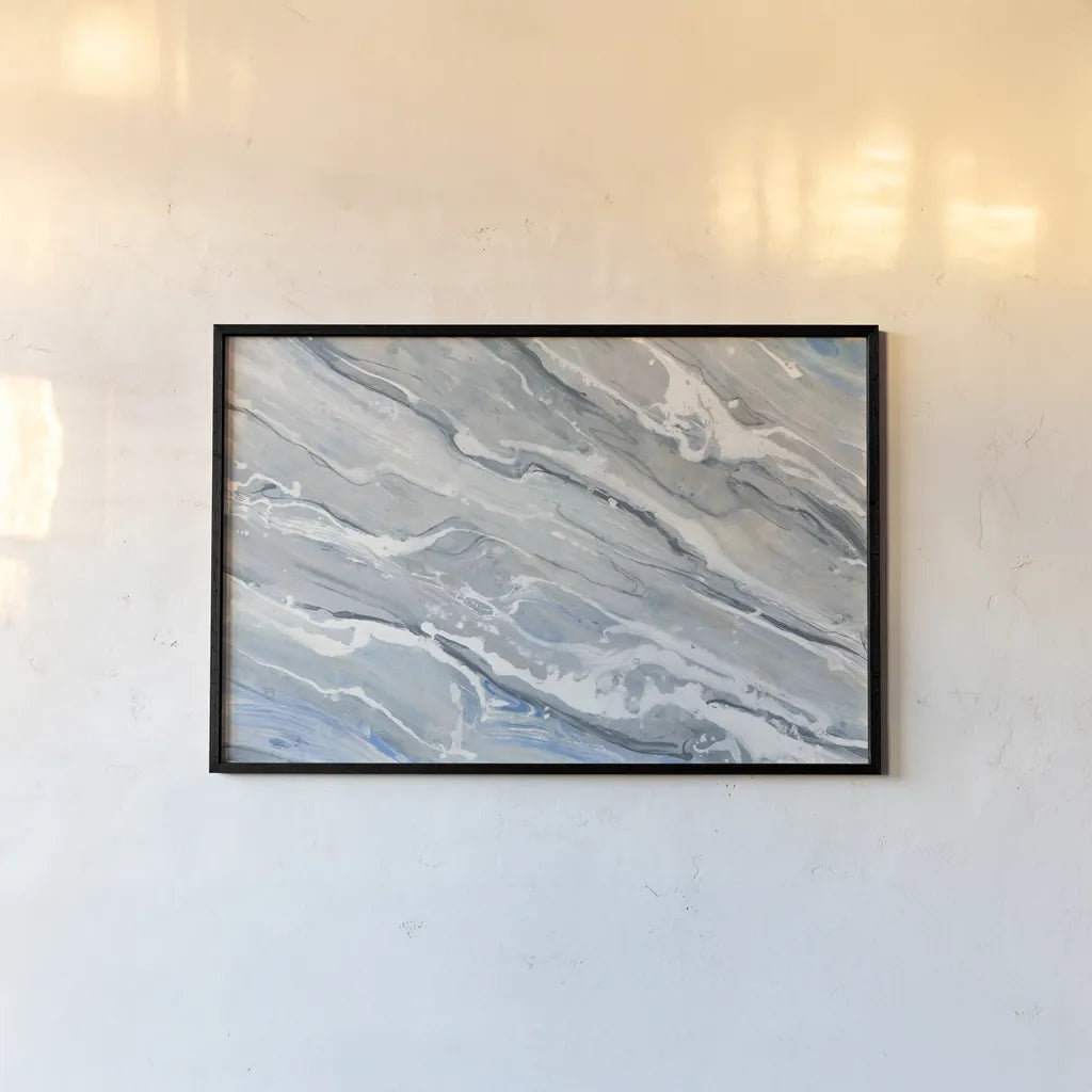 Going with the Flow by Albena Hristova. shown as a paper print in a black flame. Available as a archival giclee rolled canvas, fine art paper, or poster print. SKU 53325i.