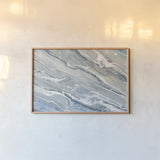 Going with the Flow by Albena Hristova. shown as a paper print in a natural frame. Available as a archival giclee rolled canvas, fine art paper, or poster print. SKU 53325i.