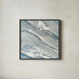 Going with the Flow III by Albena Hristova. Shown in a sleek black glass frame for a contemporary gallery look. Available as an archival giclee rolled canvas, fine art paper, or poster print. SKU 61532a.
