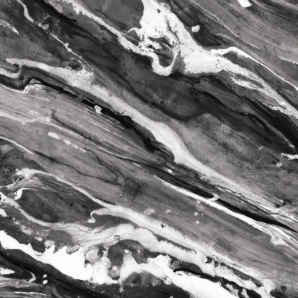 Going with the Flow III BW by Albena Hristova. SKU 77777a. Archival Giclee Fine art print for wall decor.