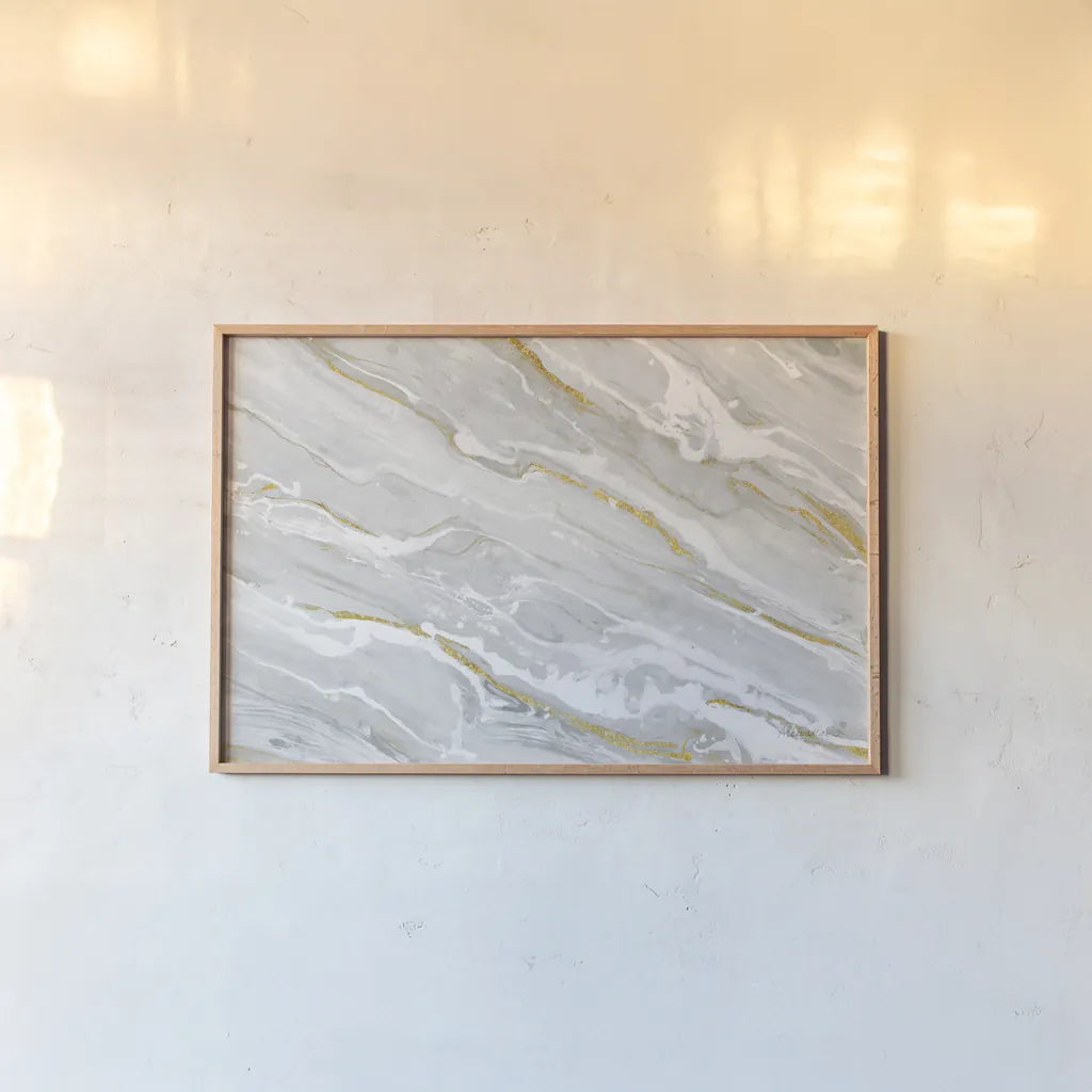 Going with the Flow Neutral by Albena Hristova. shown as a paper print in a natural frame. Available as a archival giclee rolled canvas, fine art paper, or poster print. SKU 74522i.