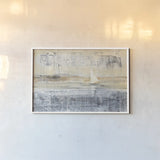 Gold Coast by Albena Hristova. shown as a paper print in a white frame. Available as a archival giclee rolled canvas, fine art paper, or poster print. SKU 35841i.