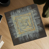 Gold Tapestry I by Albena Hristova. Shown as a detailed flat fine art print, highlighting archival giclee quality. Available as an archival giclee rolled canvas, fine art paper, or poster print. SKU 25544a.