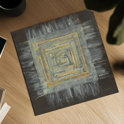 Gold Tapestry I by Albena Hristova. Shown as a detailed flat fine art print, highlighting archival giclee quality. Available as an archival giclee rolled canvas, fine art paper, or poster print. SKU 25544a.