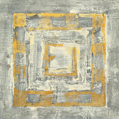 Gold Tapestry II Gold and White by Albena Hristova. SKU 26171a. Archival Giclee Fine art print for wall decor.