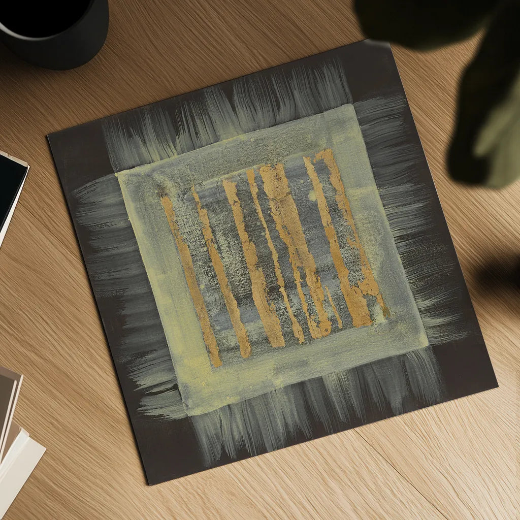 Gold Tapestry III by Albena Hristova. Shown as a detailed flat fine art print, highlighting archival giclee quality. Available as an archival giclee rolled canvas, fine art paper, or poster print. SKU 27257a.