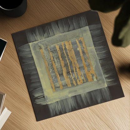 Gold Tapestry III by Albena Hristova. Shown as a detailed flat fine art print, highlighting archival giclee quality. Available as an archival giclee rolled canvas, fine art paper, or poster print. SKU 27257a.