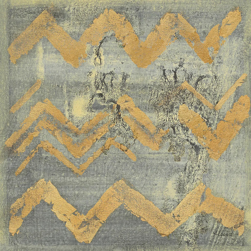 Gold Tapestry VI Crop by Albena Hristova. SKU 28156a. Archival Giclee Fine art print for wall decor.