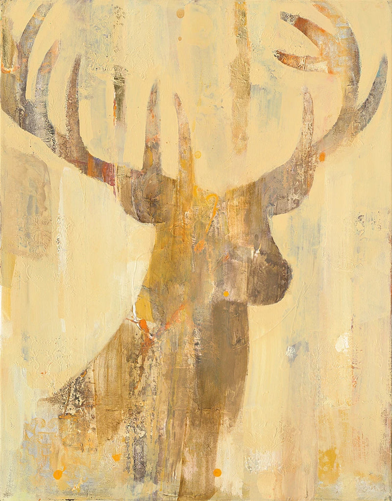Golden Antlers I by Albena Hristova