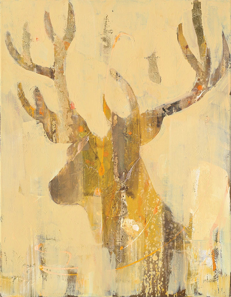 Golden Antlers II by Albena Hristova