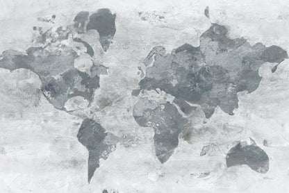 Golden World Gray by Albena Hristova. SKU 35989i. Archival Giclee Fine art print for wall decor.