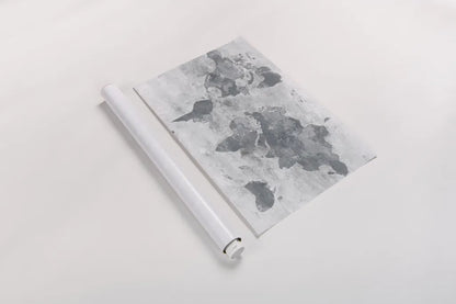 Golden World Gray by Albena Hristova. shown as a rolled paper print. Available as archival giclee rolled canvas, fine art paper, or poster print. SKU 35989i.