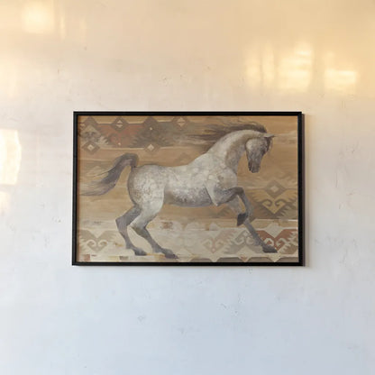 Grand Entrance Southwest by Albena Hristova. shown as a paper print in a black flame. Available as a archival giclee rolled canvas, fine art paper, or poster print. SKU 21880i.