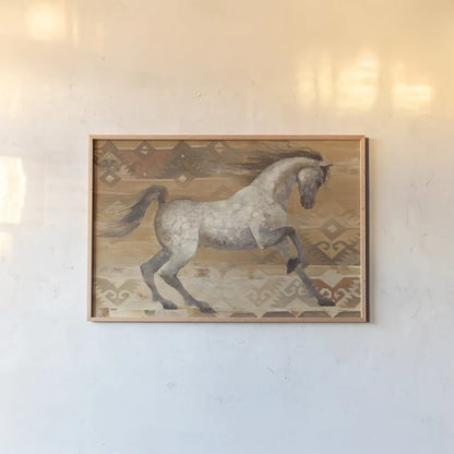 Grand Entrance Southwest by Albena Hristova. shown as a paper print in a natural frame. Available as a archival giclee rolled canvas, fine art paper, or poster print. SKU 21880i.