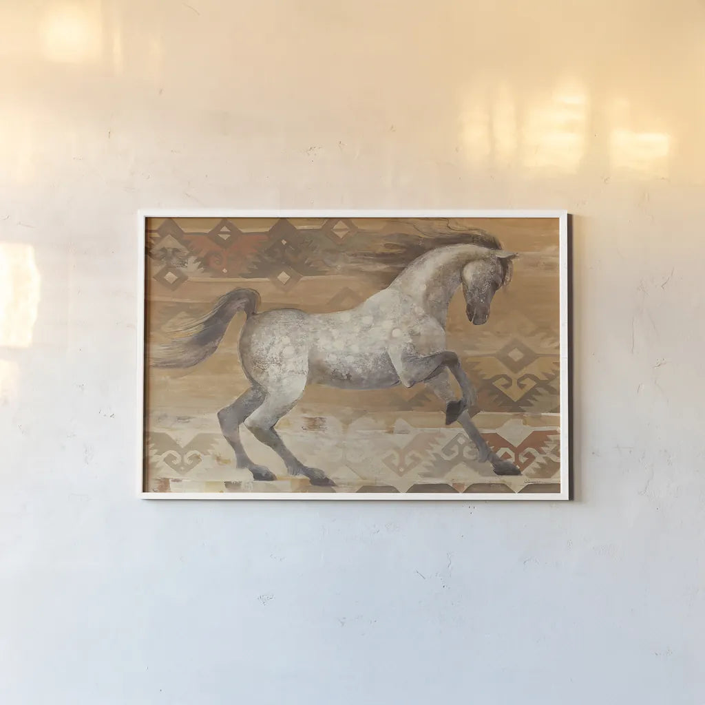 Grand Entrance Southwest by Albena Hristova. shown as a paper print in a white frame. Available as a archival giclee rolled canvas, fine art paper, or poster print. SKU 21880i.