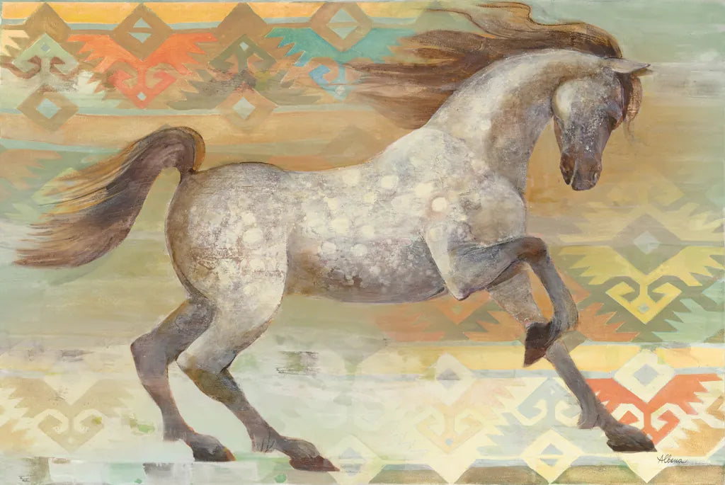 Grand Entrance Southwest Boho by Albena Hristova. SKU 54159i. Archival Giclee Fine art print for wall decor.