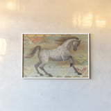 Grand Entrance Southwest Boho by Albena Hristova. shown as a paper print in a white frame. Available as a archival giclee rolled canvas, fine art paper, or poster print. SKU 54159i.