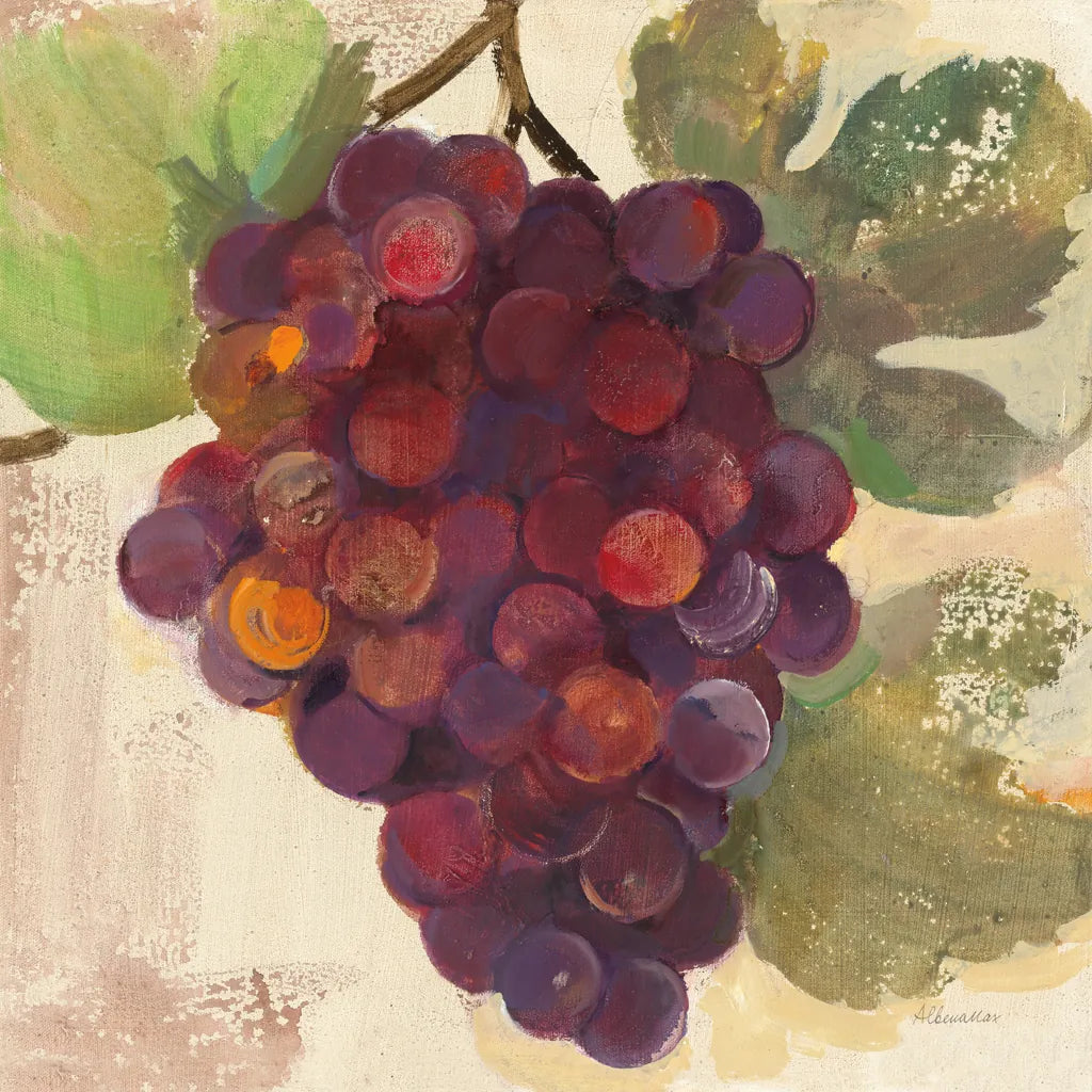 Grape Harvest II by Albena Hristova. SKU 55223a. Archival Giclee Fine art print for wall decor.