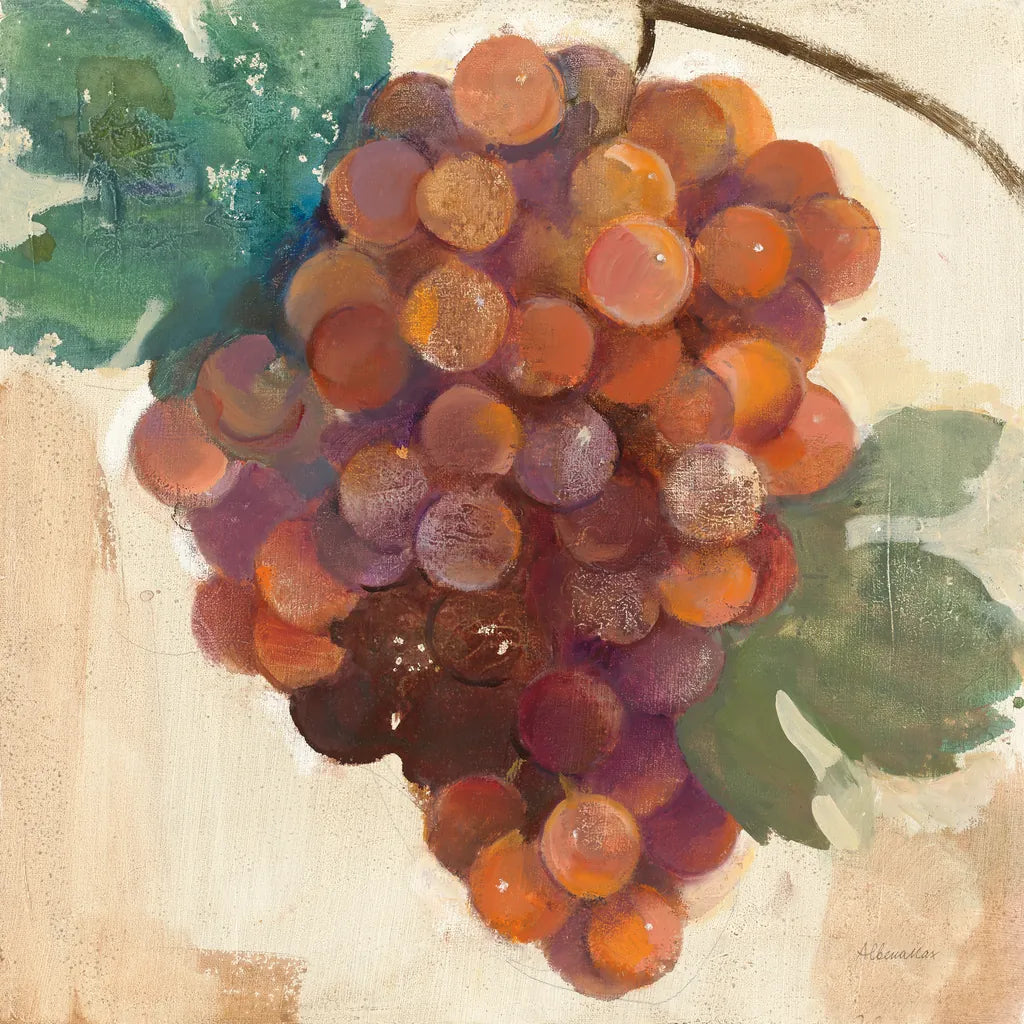 Grape Harvest III by Albena Hristova. SKU 55224a. Archival Giclee Fine art print for wall decor.