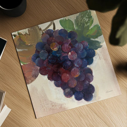Grape Harvest IV by Albena Hristova. Shown as a detailed flat fine art print, highlighting archival giclee quality. Available as an archival giclee rolled canvas, fine art paper, or poster print. SKU 55225a.