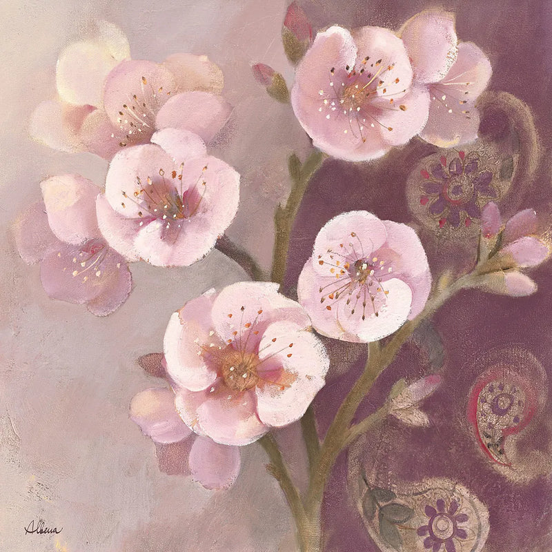 Gypsy Blossoms II by Albena Hristova. SKU 12422a. Archival Giclee Fine art print for wall decor.
