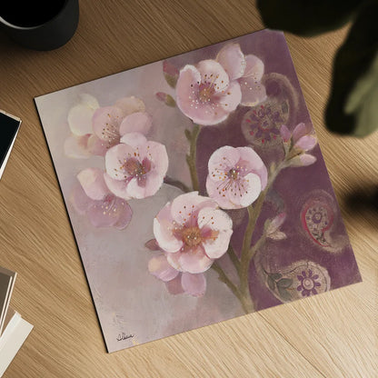 Gypsy Blossoms II by Albena Hristova. Shown as a detailed flat fine art print, highlighting archival giclee quality. Available as an archival giclee rolled canvas, fine art paper, or poster print. SKU 12422a.