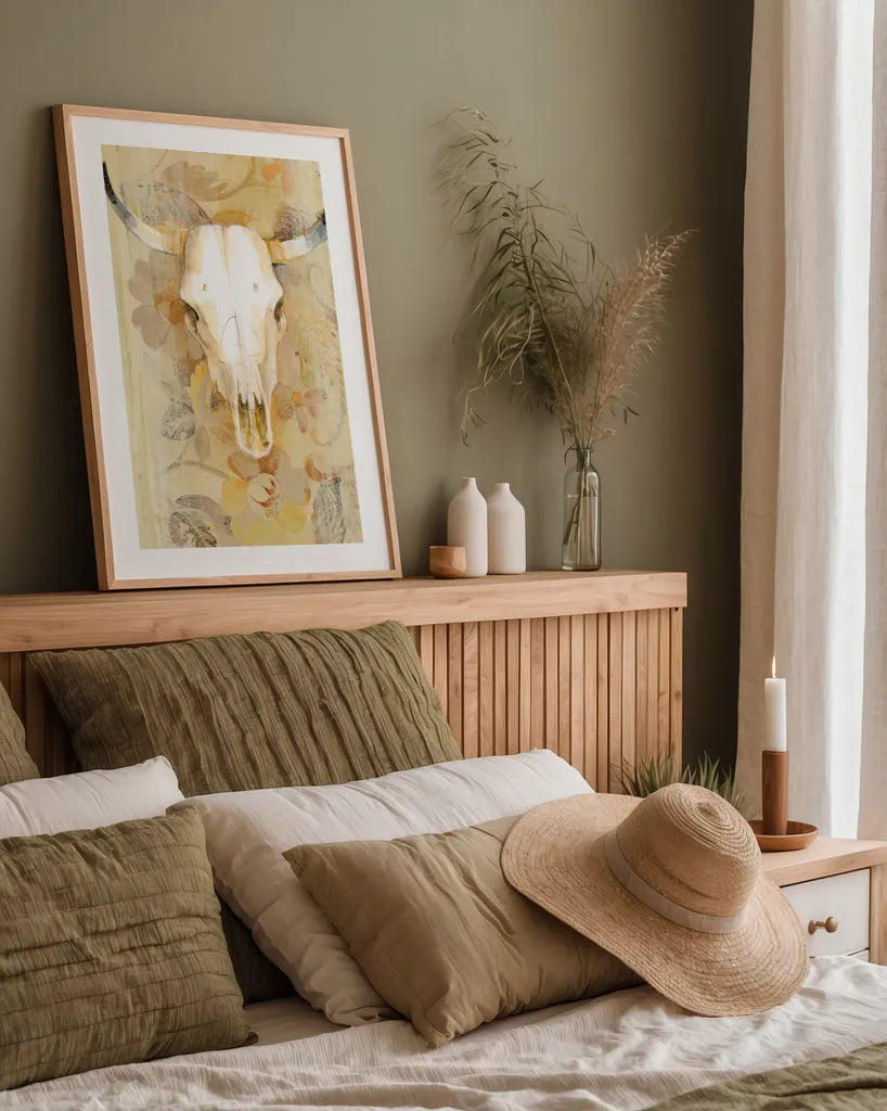 Hers by Albena Hristova. shown as a paper print in a natural frame. Available as a archival giclee rolled canvas, fine art paper, or poster print. SKU 44965h.