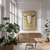 His by Albena Hristova. shown as a print in a natural wood frame in a dining room. Available as a archival giclee rolled canvas, fine art paper, or poster print. SKU 44964h.