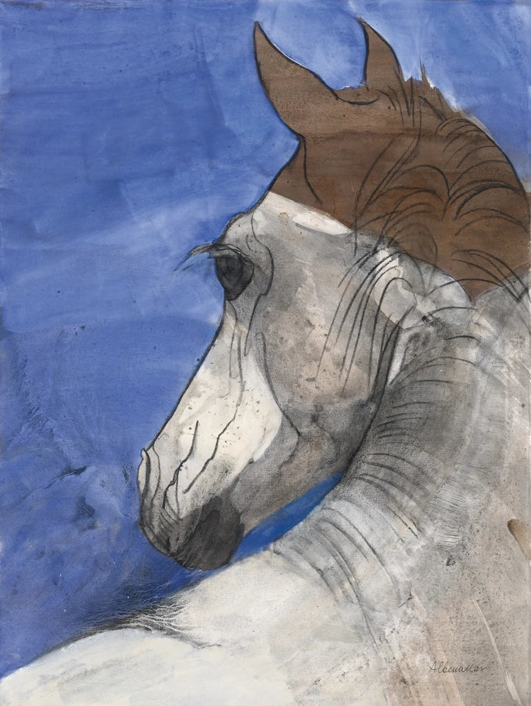 Horse in the Shadows by Albena Hristova