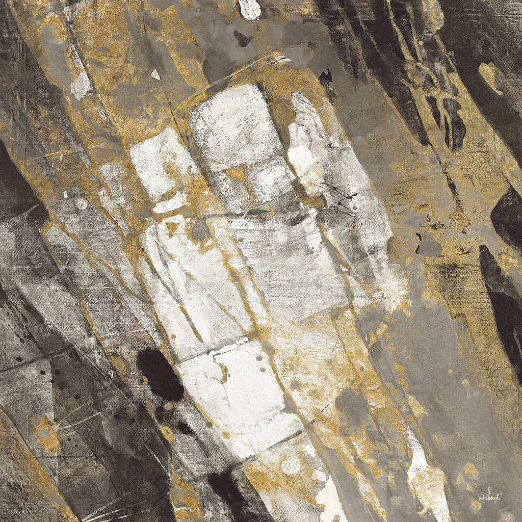 Hot Lava Neutral Flipped by Albena Hristova. SKU 28415a. Archival Giclee Fine art print for wall decor.