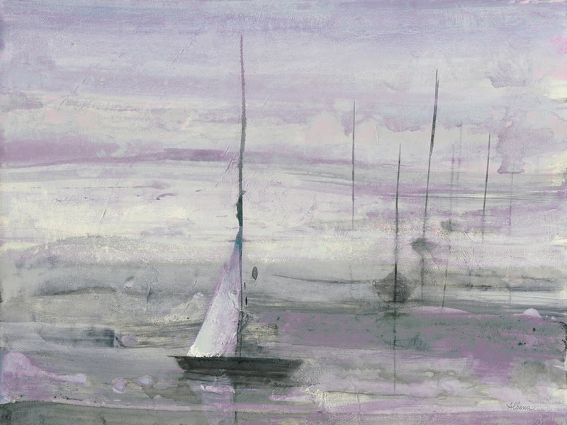 Ice Sailing Purple Crop by Albena Hristova