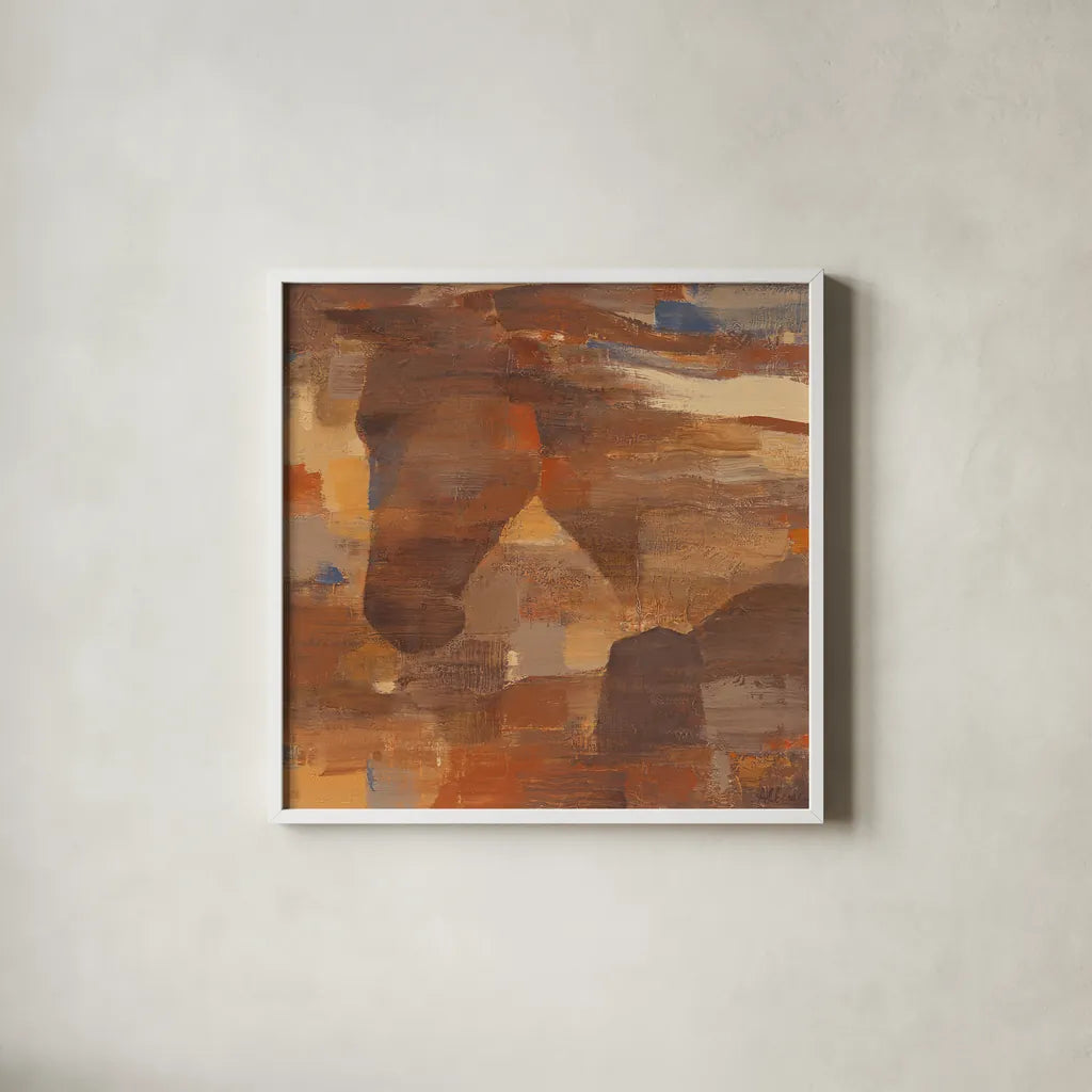 In the Wind by Albena Hristova. Shown in a crisp white glass frame for a clean and minimalist style. Available as an archival giclee rolled canvas, fine art paper, or poster print. SKU 37622a.