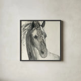 In the Wind I by Albena Hristova. Shown in a sleek black glass frame for a contemporary gallery look. Available as an archival giclee rolled canvas, fine art paper, or poster print. SKU 38268a.