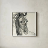 In the Wind I by Albena Hristova. Shown in a crisp white glass frame for a clean and minimalist style. Available as an archival giclee rolled canvas, fine art paper, or poster print. SKU 38268a.