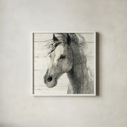 In the Wind II Shiplap by Albena Hristova. Shown in a crisp white glass frame for a clean and minimalist style. Available as an archival giclee rolled canvas, fine art paper, or poster print. SKU 38819a.