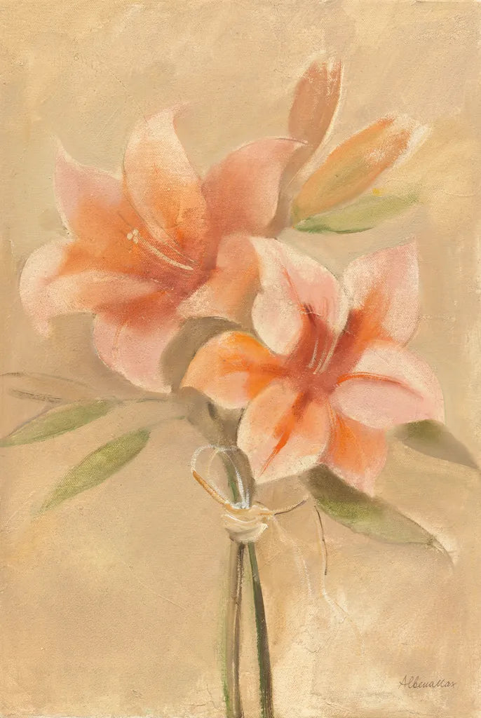 Inspirational Lilies by Albena Hristova. SKU 35683h. Archival Giclee Fine art print for wall decor.