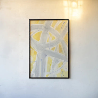 Intersections II by Albena Hristova. shown as a paper print in a black flame. Available as a archival giclee rolled canvas, fine art paper, or poster print. SKU 64599h.