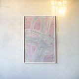 Intersections III by Albena Hristova. shown as a paper print in a white frame. Available as a archival giclee rolled canvas, fine art paper, or poster print. SKU 64600h.