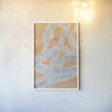 Intersections IV by Albena Hristova. shown as a paper print in a white frame. Available as a archival giclee rolled canvas, fine art paper, or poster print. SKU 64601h.