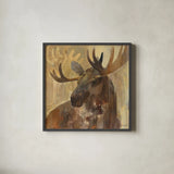 Into the Wild II by Albena Hristova. Shown in a sleek black glass frame for a contemporary gallery look. Available as an archival giclee rolled canvas, fine art paper, or poster print. SKU 23821a.