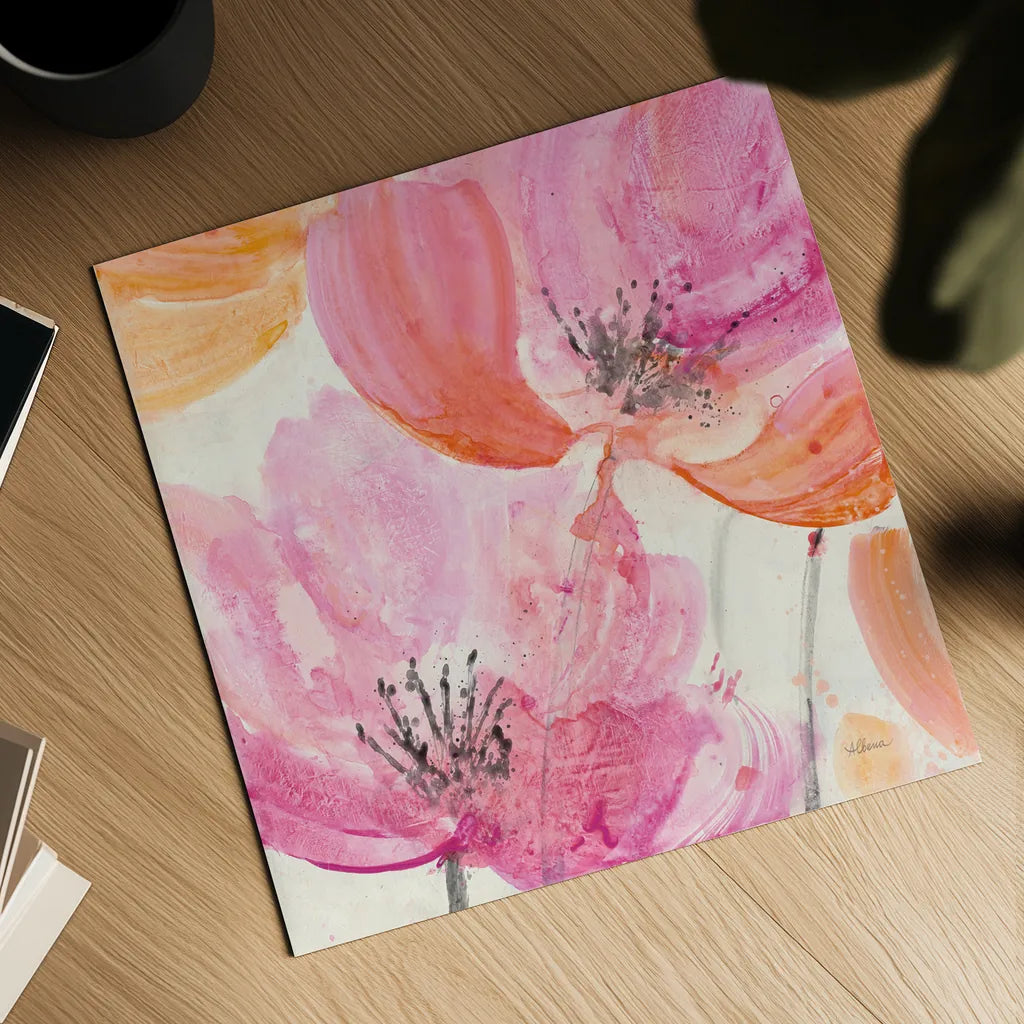 Joyous I Crop by Albena Hristova. Shown as a detailed flat fine art print, highlighting archival giclee quality. Available as an archival giclee rolled canvas, fine art paper, or poster print. SKU 36353a.