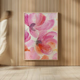 Joyous II by Albena Hristova. shown as over sized large wall art. Available as an archival giclee rolled canvas, fine art paper, or poster print. SKU 36354h.