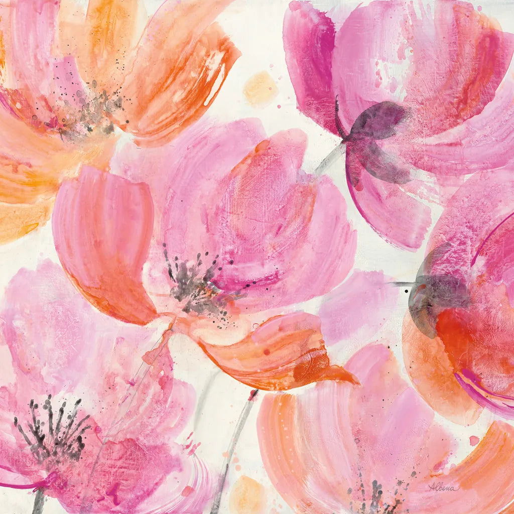 Joyous III by Albena Hristova. SKU 36994a. Archival Giclee Fine art print for wall decor.