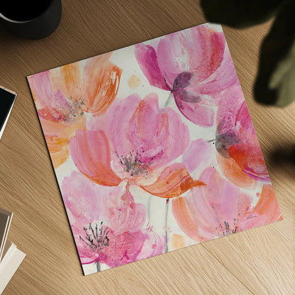 Joyous III by Albena Hristova. Shown as a detailed flat fine art print, highlighting archival giclee quality. Available as an archival giclee rolled canvas, fine art paper, or poster print. SKU 36994a.